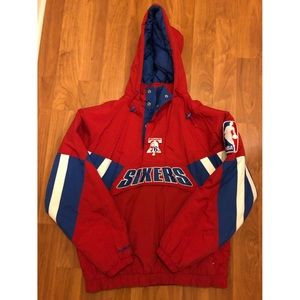 Retro Mitchell & Ness Philadelphia Sixers Jacket